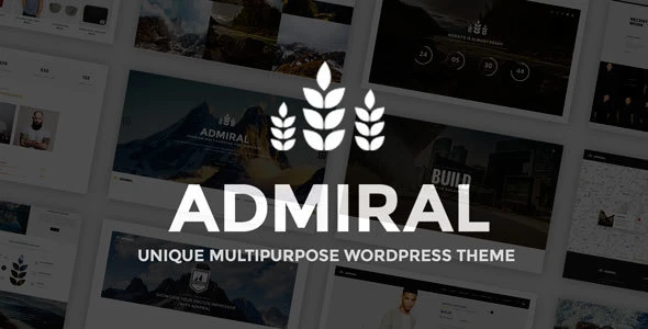Admiral – Unique Multipurpose WordPress Theme