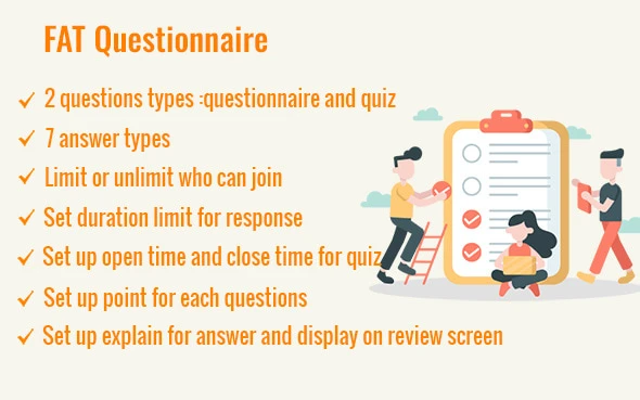 Fat Questionnaire – WordPress plugin solution for survey or quiz