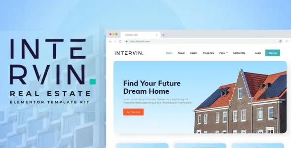 Intervin – Real Estate Elementor Template Kit