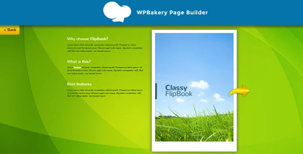 WPBakery Page Builder Add-on – Classy FlipBook