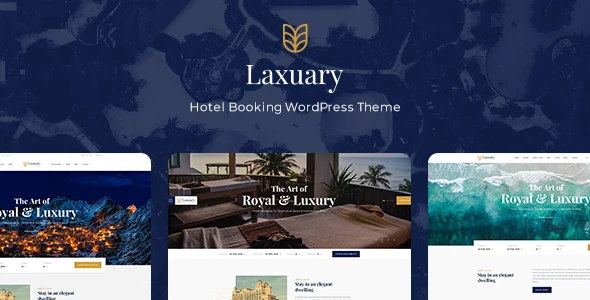 Laxuary – Hotel Booking WordPress Theme