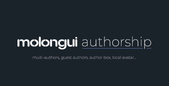 Molongui Authorship Pro