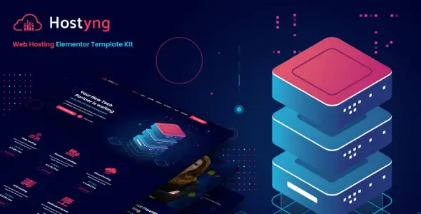 Hostyng – Web Hosting Elementor Template Kit