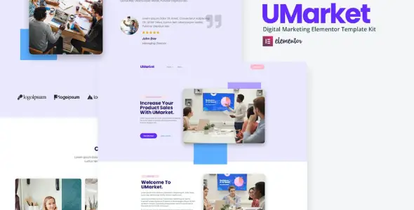 UMarket – Digital Marketing Elementor Template Kit