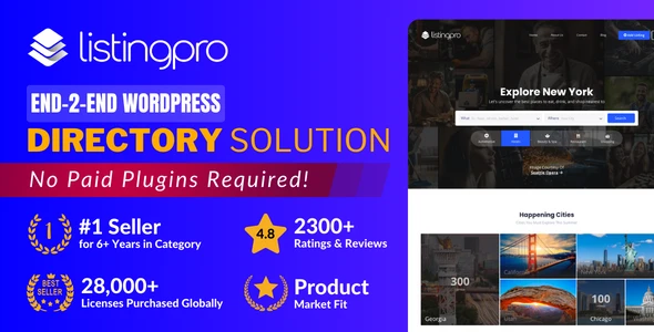 ListingPro – Directory & Listing WordPress Theme