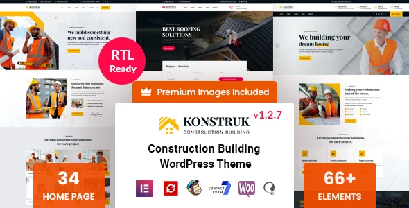 Konstruk – Construction WordPress Theme