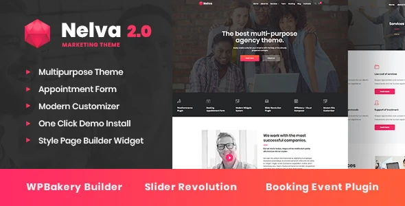 Nelva – Corporate WordPress Theme