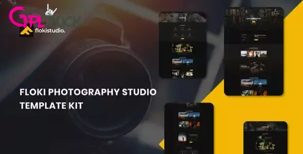 Floki – Photography Studio Elementor Template Kit