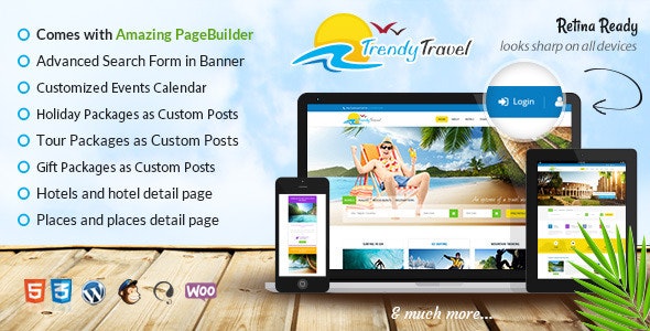 Trendy Travel | Tour, Travel & Travel Agency Theme