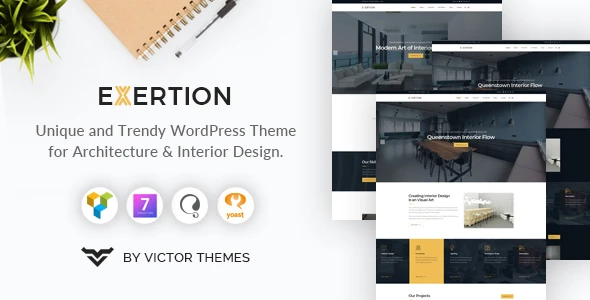 Exertion – Architecture & Interior Design WordPress Theme