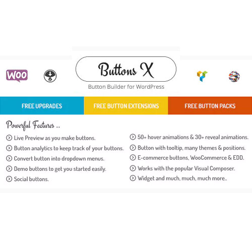 Buttons X | Powerful Button Builder for WordPress