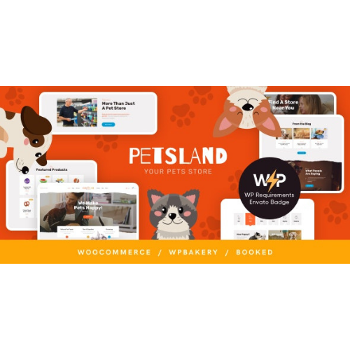Pets Land | Domestic Animals Shop & Veterinary WP