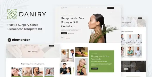 Daniry – Plastic Surgery Clinic Elementor Template Kit