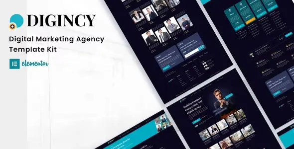 Digincy – Digital Marketing Agency Elementor Template Kit