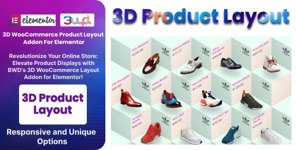 3D Product – WooCommerce Addon For Elementor